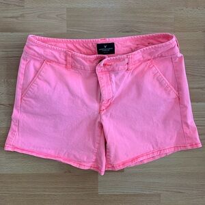 American Eagle Outfitters Hot Pink Shorts Stretch